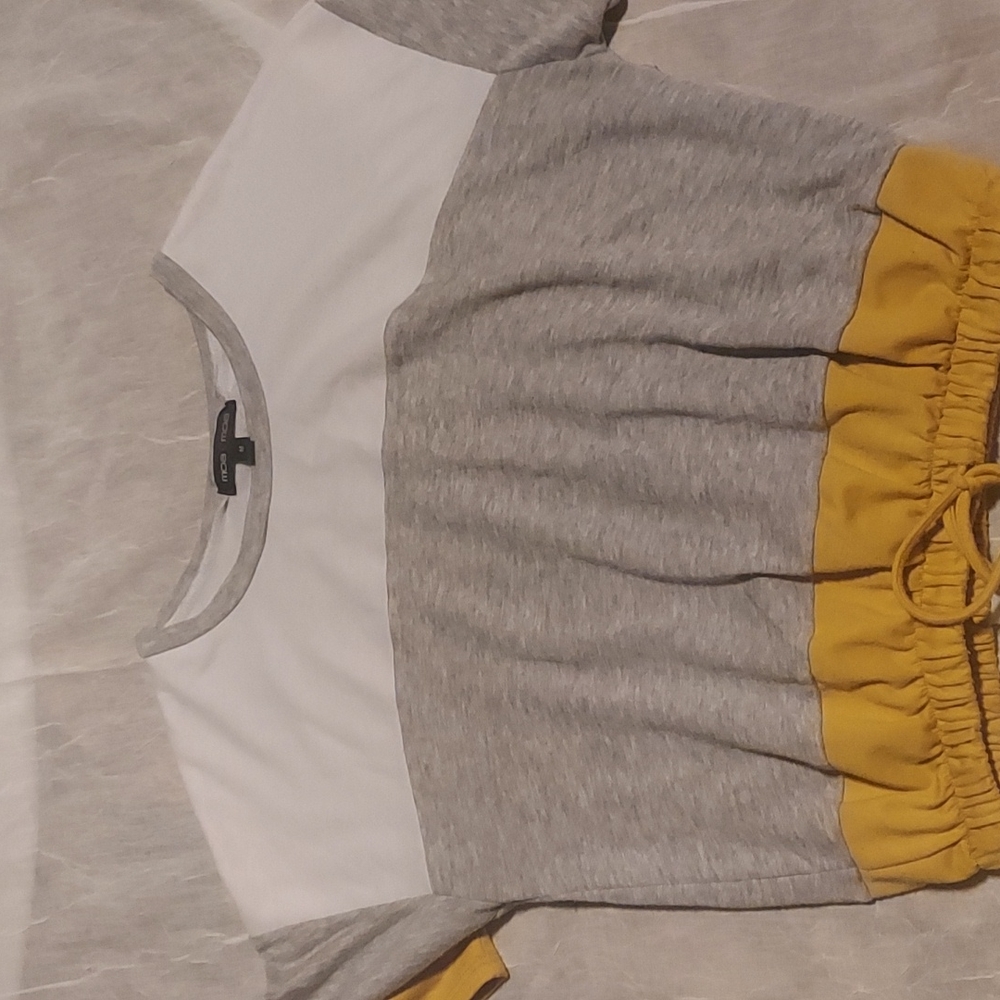Moa Moa medium tie front t shirt